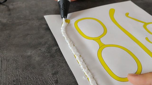 3d ручка, первые очки