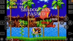 Shadow The Hedgehog in Sonic 1