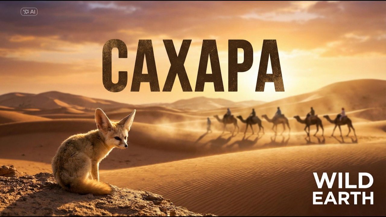 ДИКАЯ САХАРА. Жизнь пустыни Документальный фильм о животных