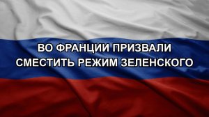 Во Франции призвали сместить режим Зеленского