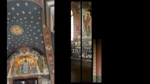 Абхазия,Афон,Новоафонский монастырь,Пантелеймоновский собор,Афон,пещеры не вошли в видео)