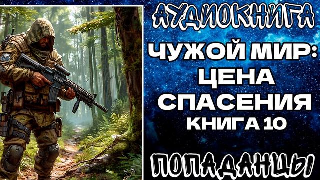 АУДИОКНИГА ПОПАДАНЦЫ: ЧУЖОЙ МИР - ЦЕНА СПАСЕНИЯ. КНИГА 10