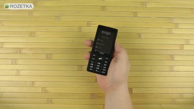 Распаковка Ergo F281 Link Dual Sim Black смотреть онлайн