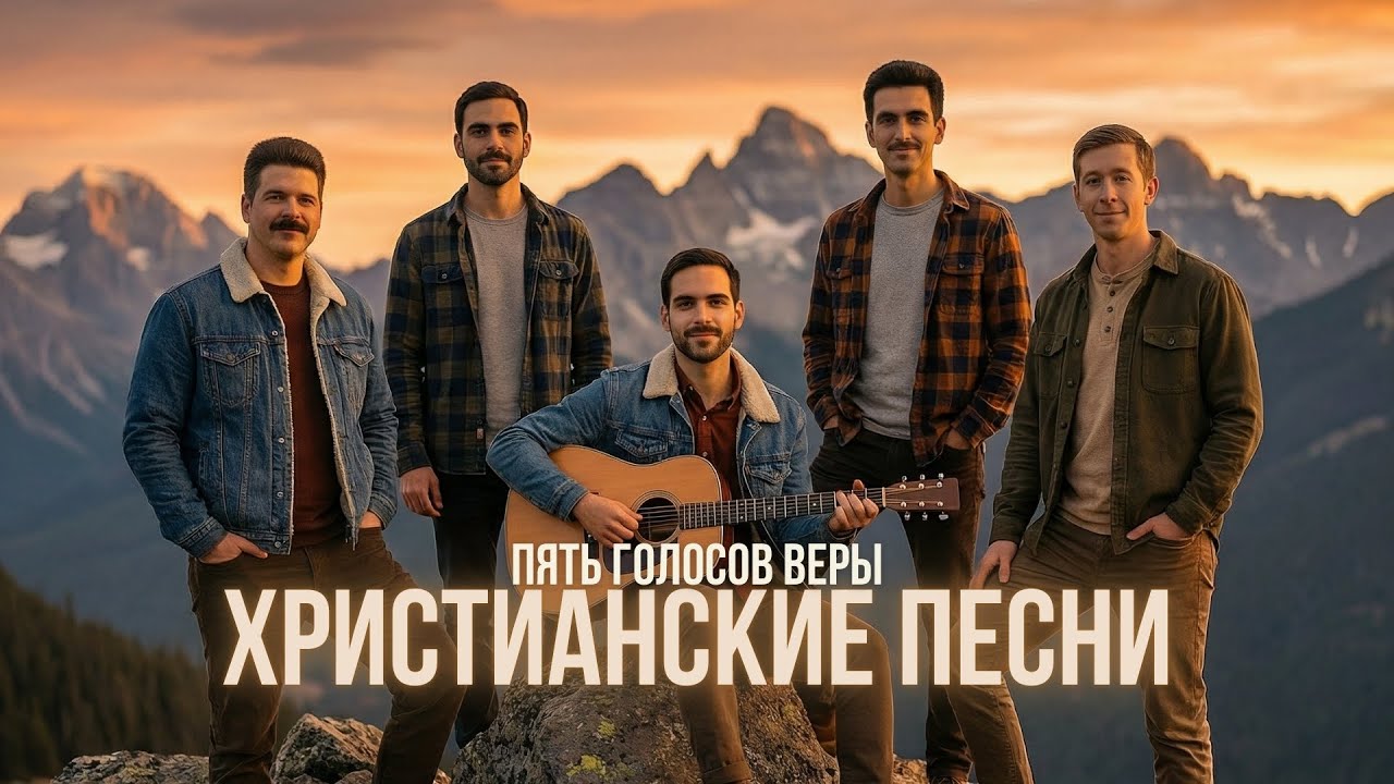 Пять Голосов Веры — Христианские Песни | Духовная Музыка Веры и Надежды — Альбом #10 смотреть онлайн
