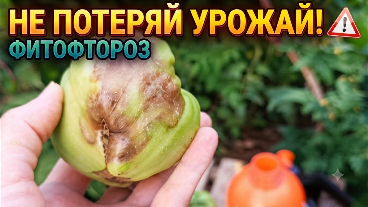 Фитофтора Отступит-  Мой Проверенный План Спасения Томатов в Дождливую Погоду