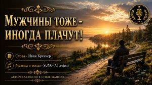 Мужчины тоже — иногда плачут! | Душевный шансон | Авторская песня