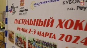 Настольный хоккей город Реутов Московская область - 2024г.