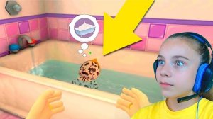 МОЙ РЕБЕНОК ВЕДЕТ СЕБЯ СТРАННО в жёлтом Mother Simulator: Happy Virtual Family Life