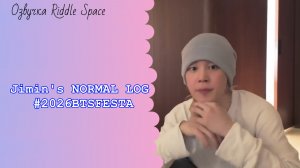 Jimin's NORMAL LOG #2026BTSFESTA