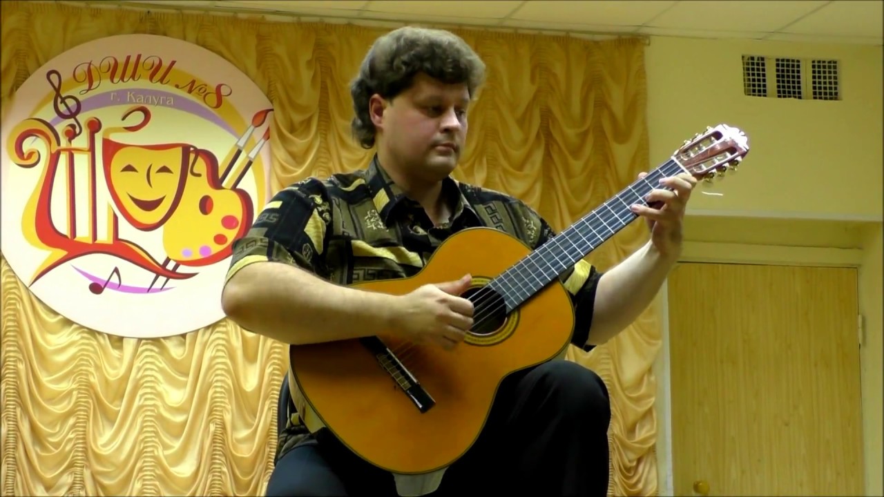 Сергей Гаврилов (гитара) играет свою пьесу "Праздник в Багдаде" (2 ч. Восточной сюиты "Шехерезада") смотреть онлайн