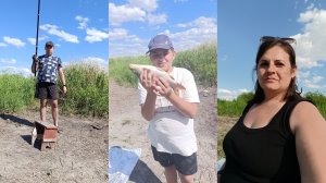 Очередная рыбалка/Заботы по дому/ Собираю черешню/ #жизньвпригороде#часныйдом#летоиюнь#