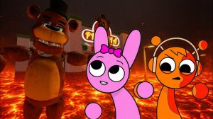 СПРУНКИ ПИНКИ И ОРЕН ИГРАЮТ В ПОБЕГ ИЗ ПИЦЦЕРИИ ФРЕДДИ ПАПА ПИЦЦА В ROBLOX