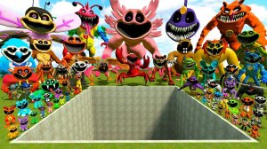 ГЛУБОКАЯ ЯМА ПРОТИВ ЗАБЫТЫЕ УЛЫБАЮЩИЕСЯ ЗВЕРИ ПОППИ ПЛЕЙТАЙМ 3    Smiling Critters Big Hol