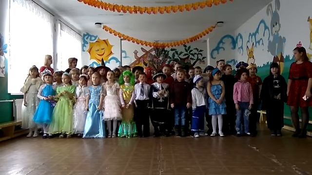 Песня "Зимушка" на утреннике 2017 смотреть онлайн