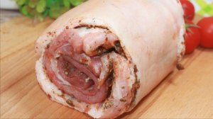 Мой любимый МЯСНОЙ РУЛЕТ! Сворачиваю особым способом и мариную.