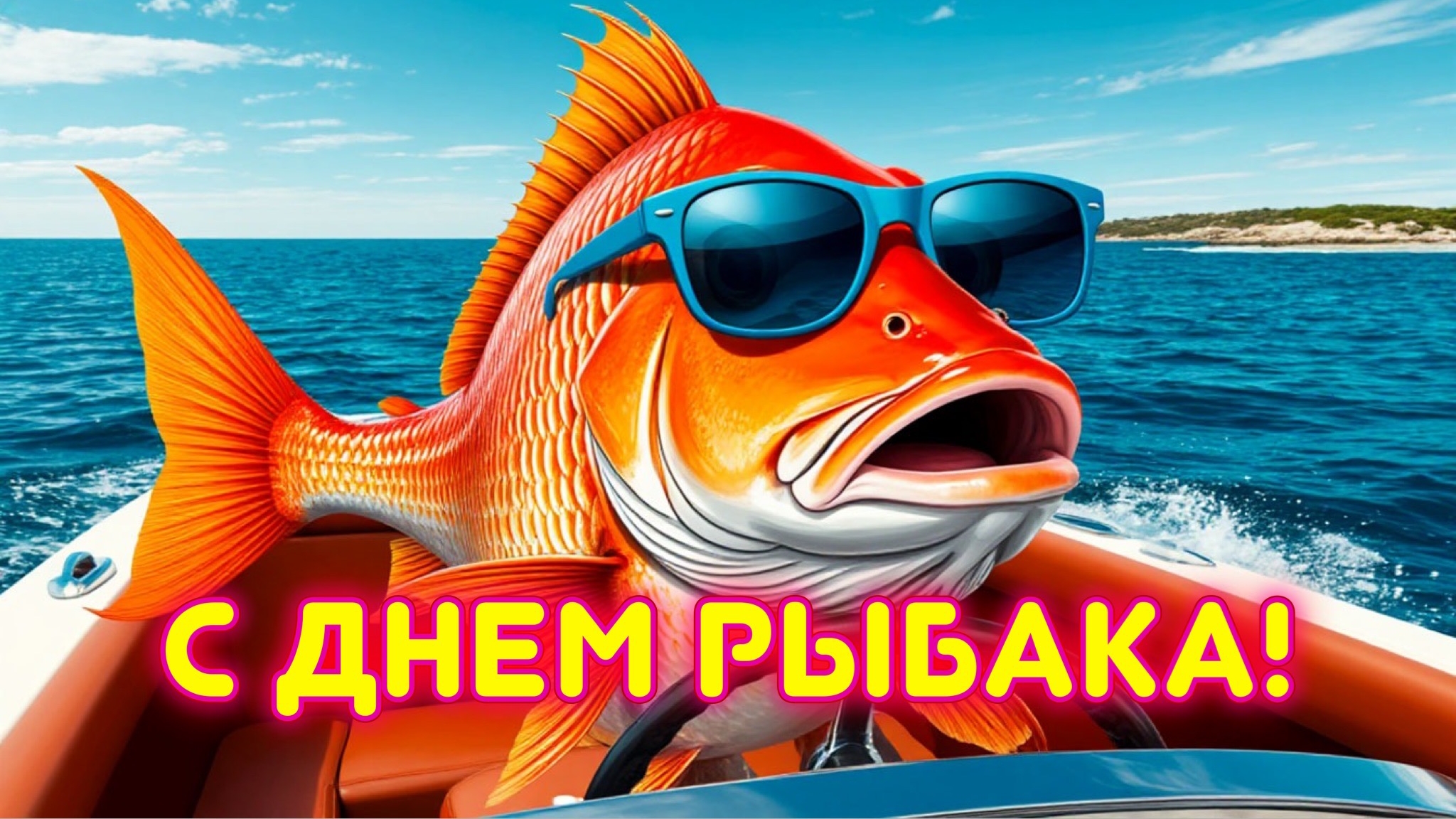 С днём Рыбака Музыкальное поздравление смотреть онлайн