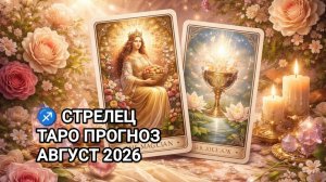 ♐ СТРЕЛЕЦ ✨ ТАРО ПРОГНОЗ ✨ АВГУСТ 2026