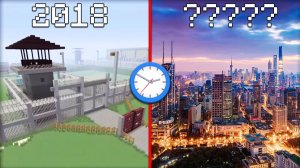 ЧТО БУДЕТ С ЭТОЙ ТЮРЬМОЙ ЧЕРЕЗ 10000 ЛЕТ В МАЙНКРАФТ | Риколит Minecraft