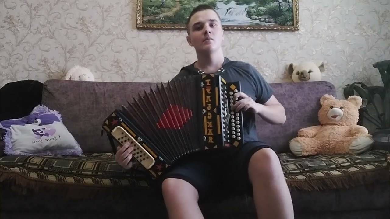 Вальс Дунайские волны.Играет на гармони: Артём Вязовский. смотреть онлайн
