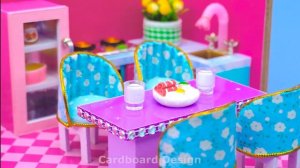 36 дней строят самый роскошный дворец мечты из картона #Миниатюрный дом своими руками