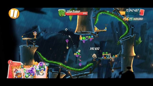 Angry Birds 2.King pig panic / Паника короля свиней 02.04.2026 АВ2/AB2 смотреть онлайн