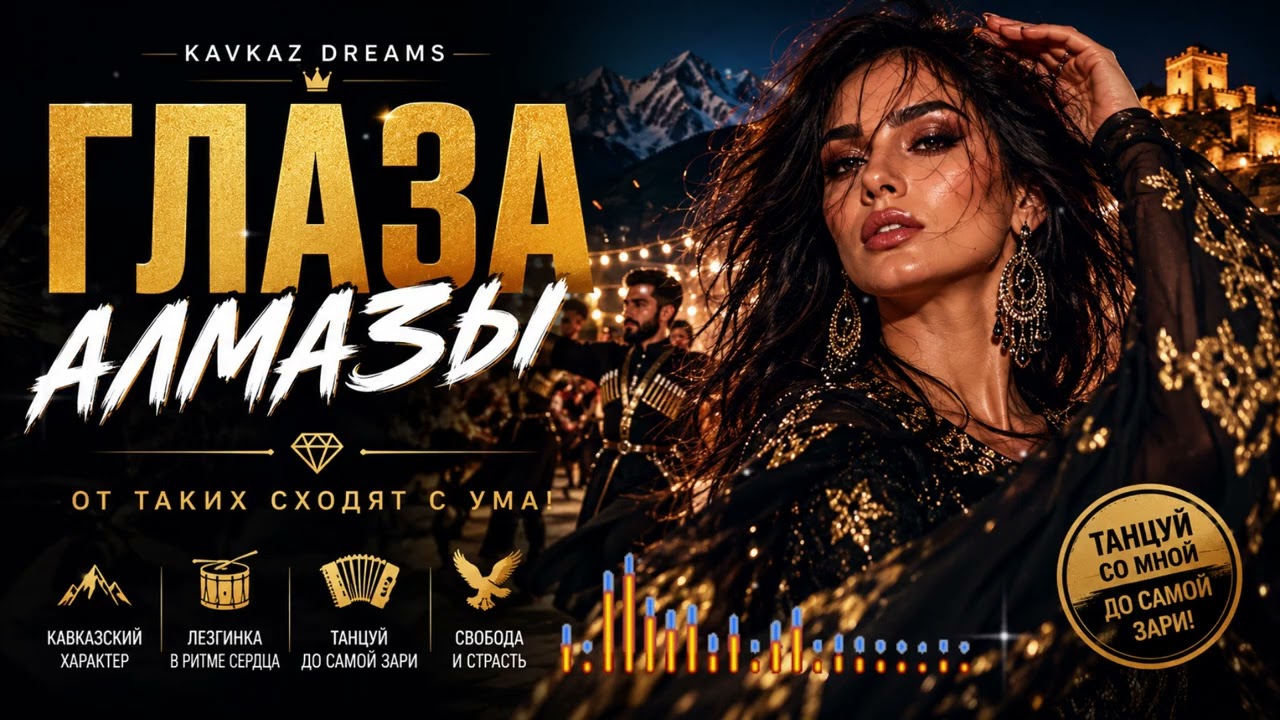 🔥 ГЛАЗА-АЛМАЗЫ 🔥 | От таких сходят с ума | KAVKAZ DREAMS