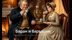 Аудиокнига «Баран и барышня»(эпизодик из жизни милостивых государей). Читает Олег Федин