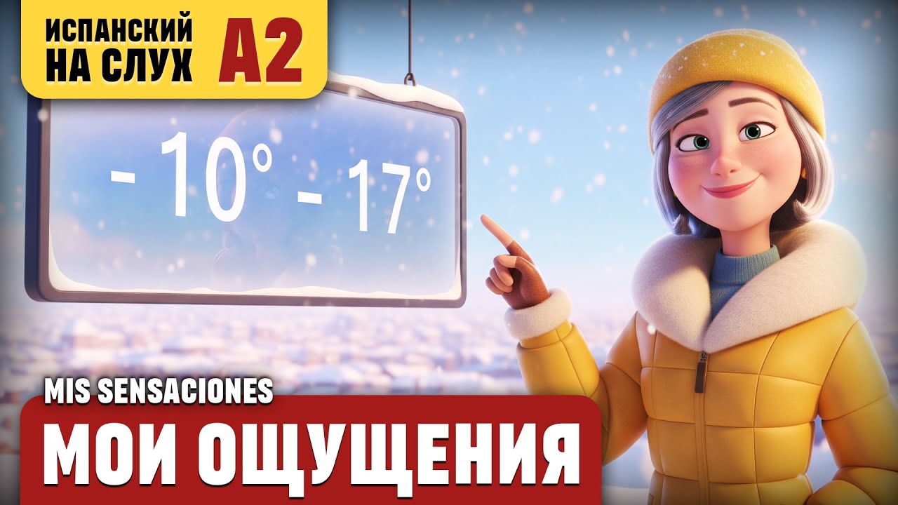 Мои ощущения. Весёлый рассказ (уровень А2). Испанский на слух. смотреть онлайн