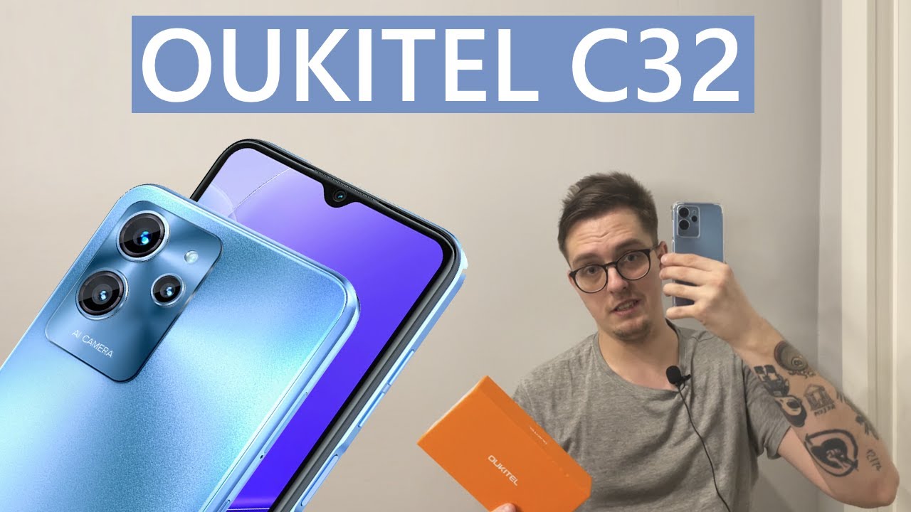 Oukitel c32 Бюджетный и красивый смотреть онлайн