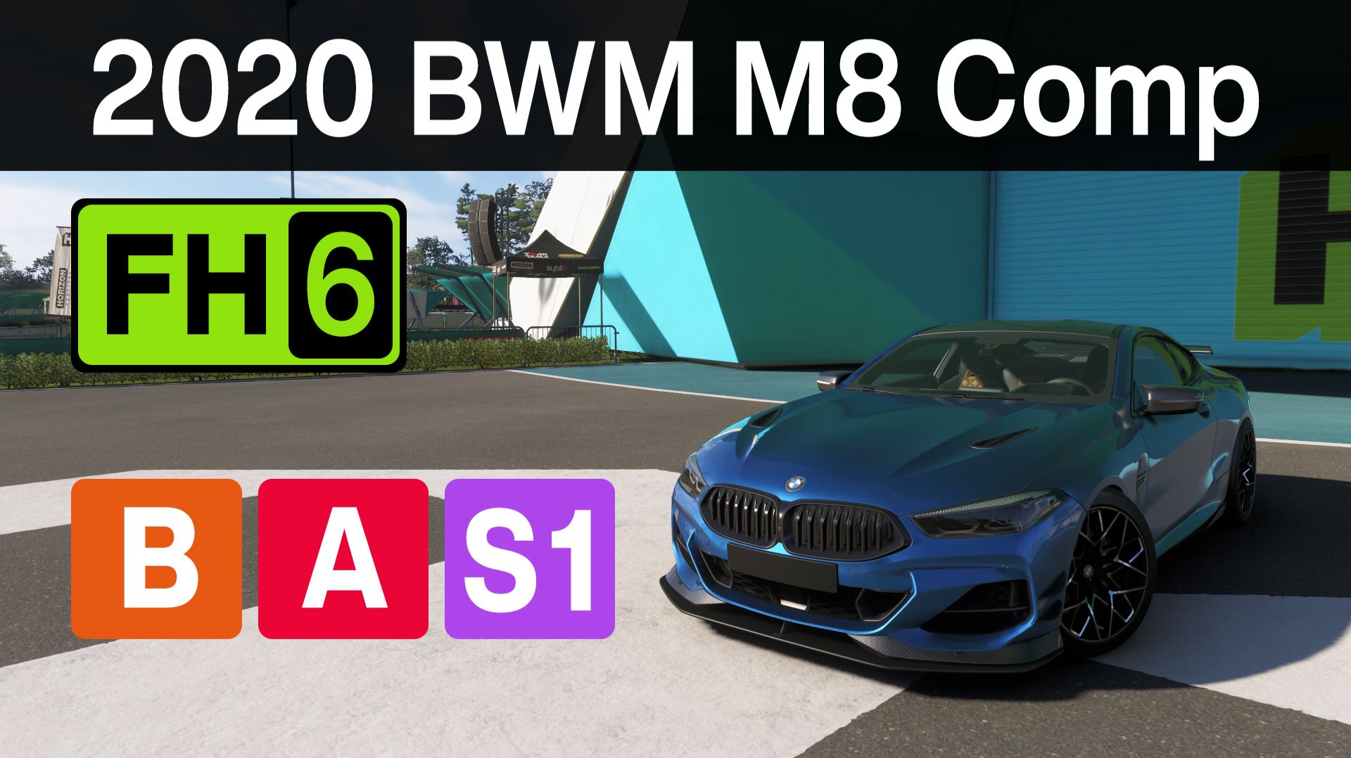 Forza Horizon 6 - 2020 BWM M8 Competition Coupe