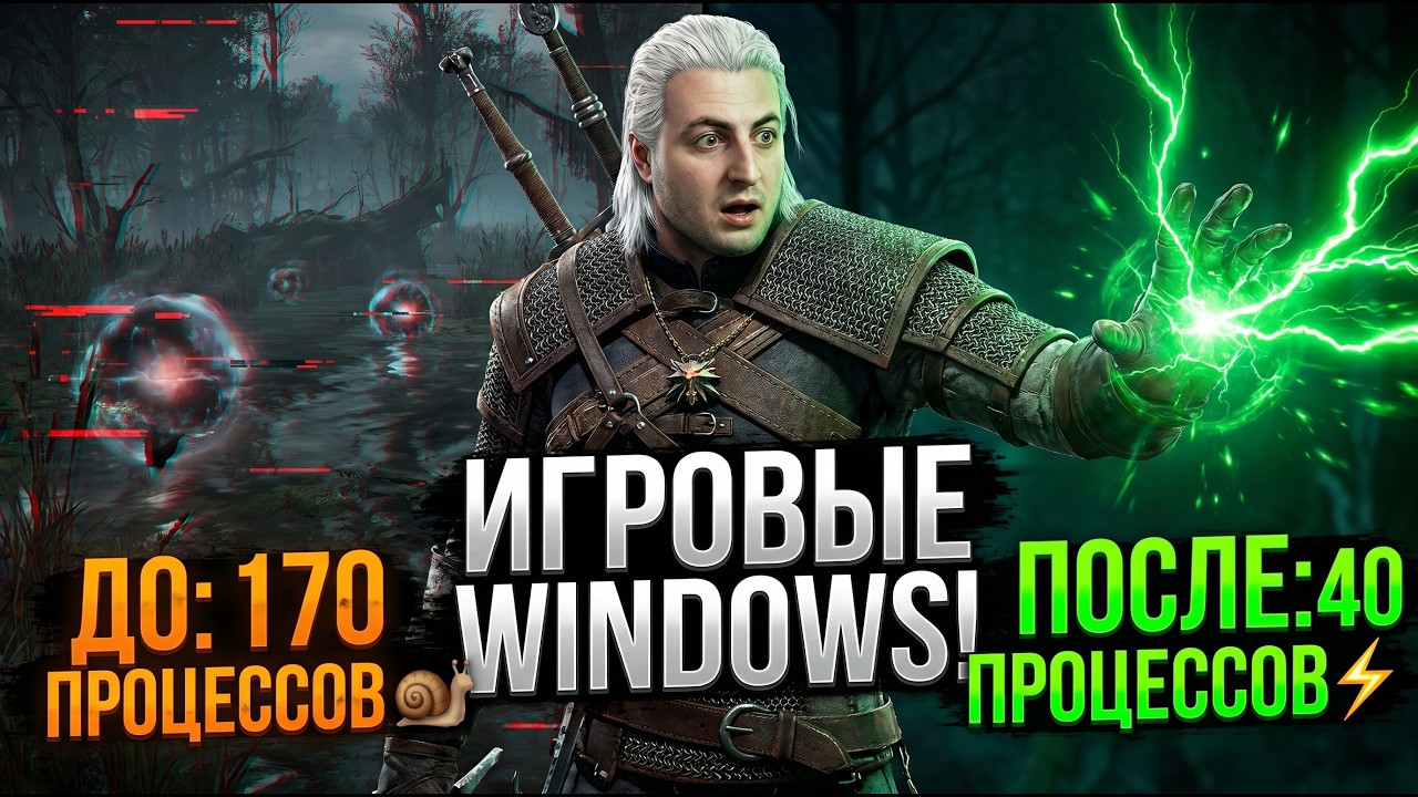 ИГРОВАЯ Windows 11: Установил ATLAS OS и офигел (Тест FPS) 🚀 #atlasos #windows11