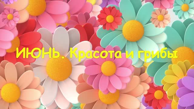 ИЮНЬ. Красота и грибы