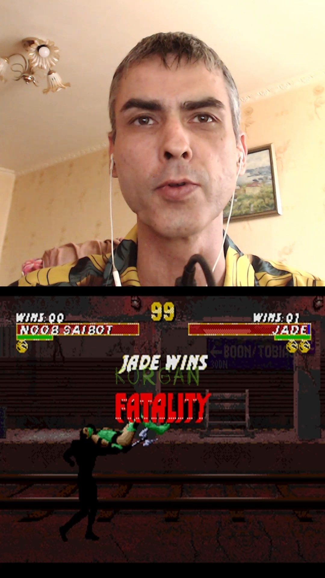 UMK3 неполадки у Noob Saibot
