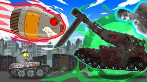 ВЫСТРЕЛ ДОРЫ vs Коррозии - Реакция на HomeAnimations - Мультики про Танки Геранд Анимация ! ?
