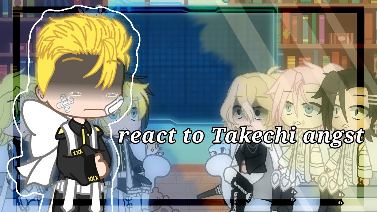 Tokyo Revengers React To Takemichi / реакция токийских мстителей на такемичи/angst/стекло/gacha/club