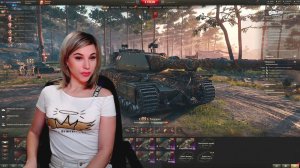 💜 Ночные покатушки в рандоме.  МИР ТАНКОВ с ElenaSun.