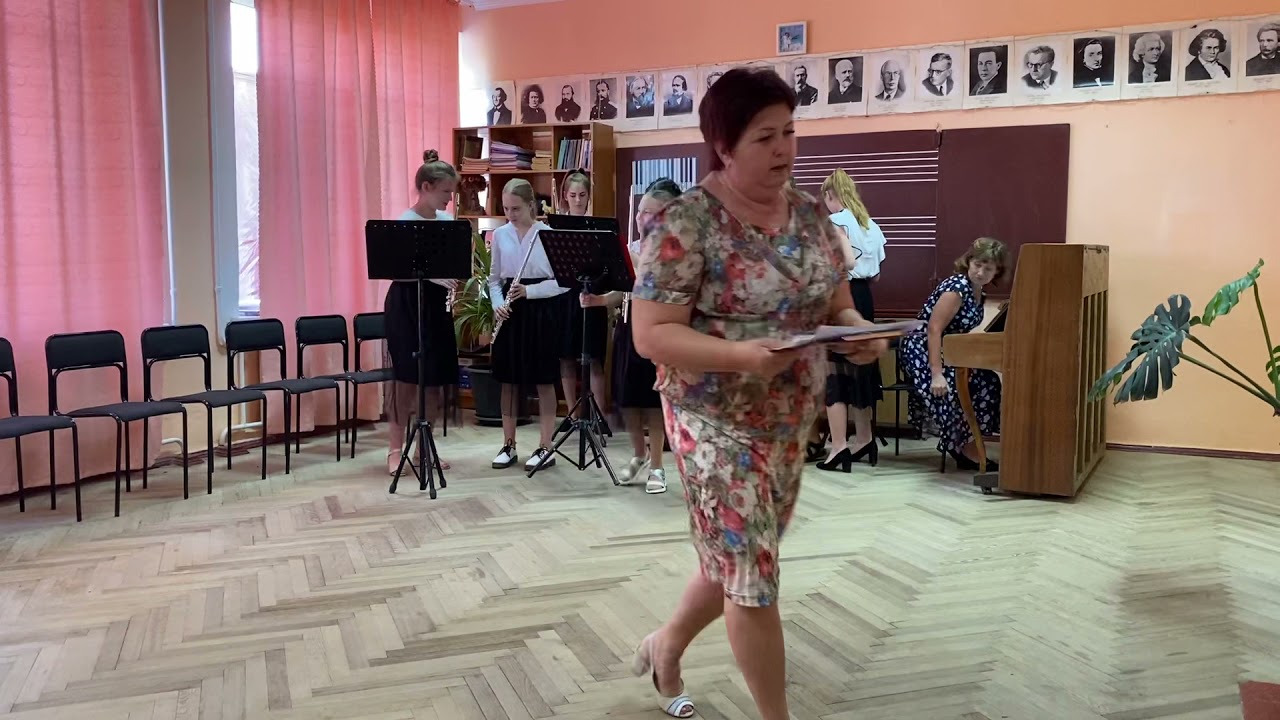 Открытый урок Работа с ансамблем в классе флейты смотреть онлайн