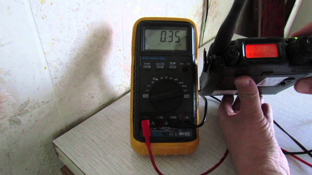 Сколько потребляет Yaesu FT-817? смотреть онлайн