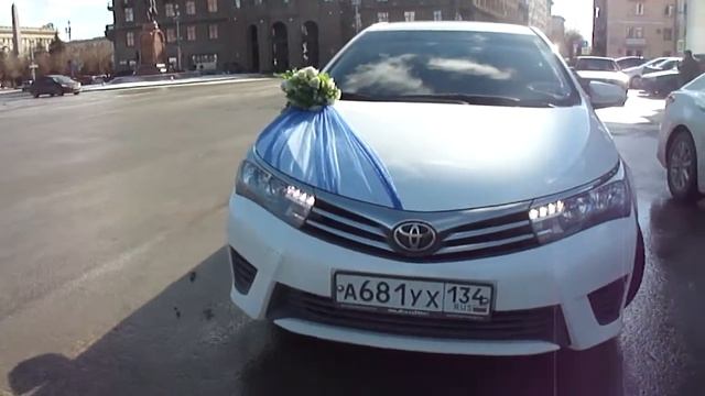 Toyota Camry & Toyota Corolla лучший свадебный кортеж в Волгограде - кортеж Данко. Машины и декор смотреть онлайн