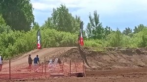 Мотокросс фрагмент заезда Юниоров г. Петушки 27.06.2026