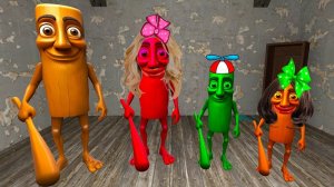 СЕМЬЯ ТУНГ ТУНГ ТУНГ САУР МЕМЫ В ГРЕННИ ОНЛАЙН - Tung Tung Tung Saur Gamily Granny Online
