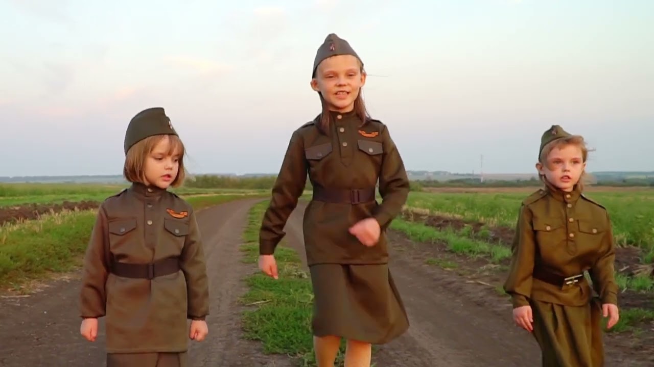 "Шли солдаты на войну" Клип - сёстры Овчарова смотреть онлайн