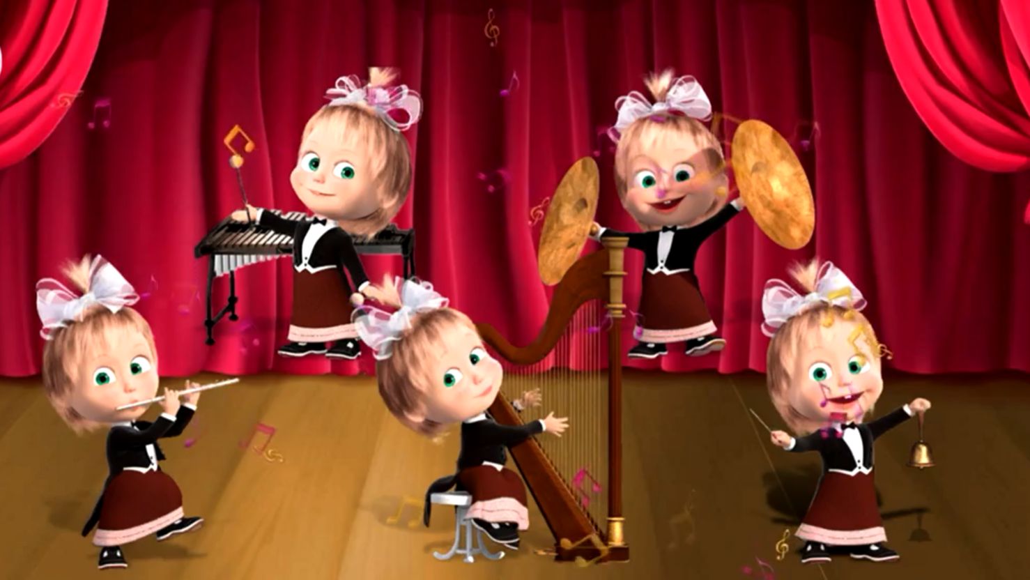 Маша и медведь #игрыдлядетей смотреть онлайн
