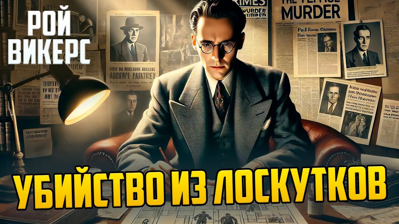 ГЕНИАЛЬНЫЙ ХОД ДЕТЕКТИВА! Рой Викерс - УБИЙСТВО ИЗ ЛОСКУТКОВ | Аудиокнига (Рассказ) | Звуки Книги смотреть онлайн