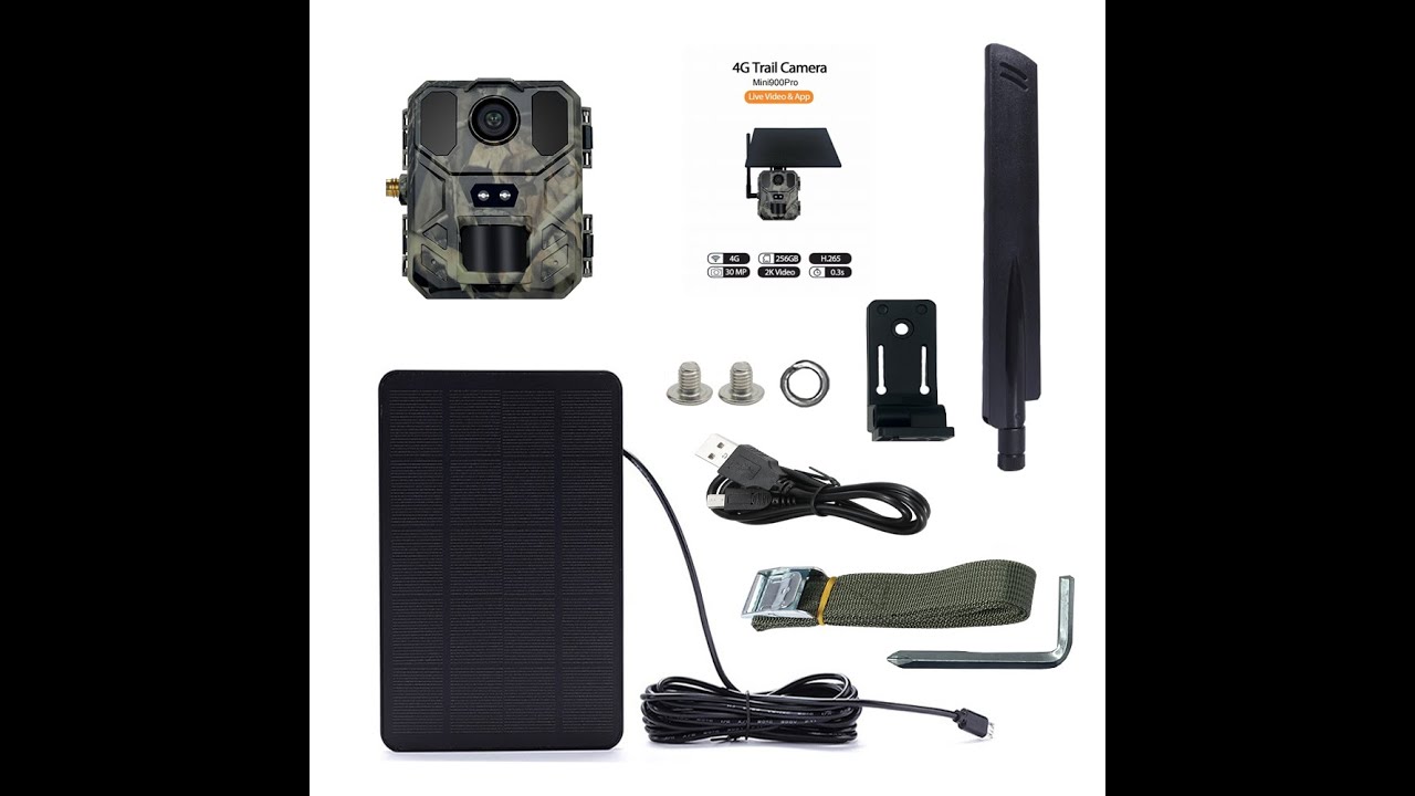 Mini900pro #outdoors #hunting #trailcamera #trailcam идео 4К, управление с телефона#solarcamera