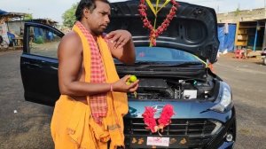 Traditional Vidhi of Car Puja at Bhairabi Temple, Odisha _ Our New Hyundai Grand i10 Nios Sportz