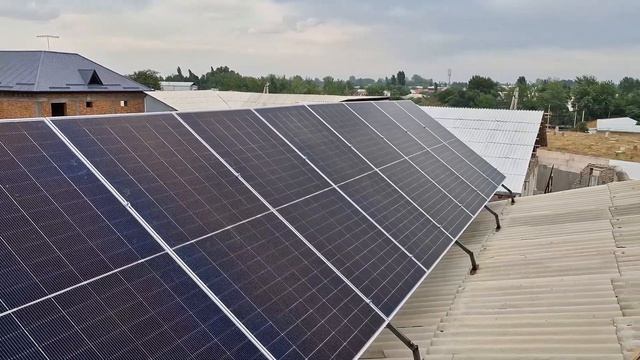 10 KW QUYOSH ELEKTROSTANSIYA XONADON UCHUN | СОЛНЕЧНЫЙ ЭЛЕКТРОСТАНЦИЯ 10 КВт смотреть онлайн