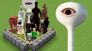 Все новые мобы creepypasta объединены в minecraft