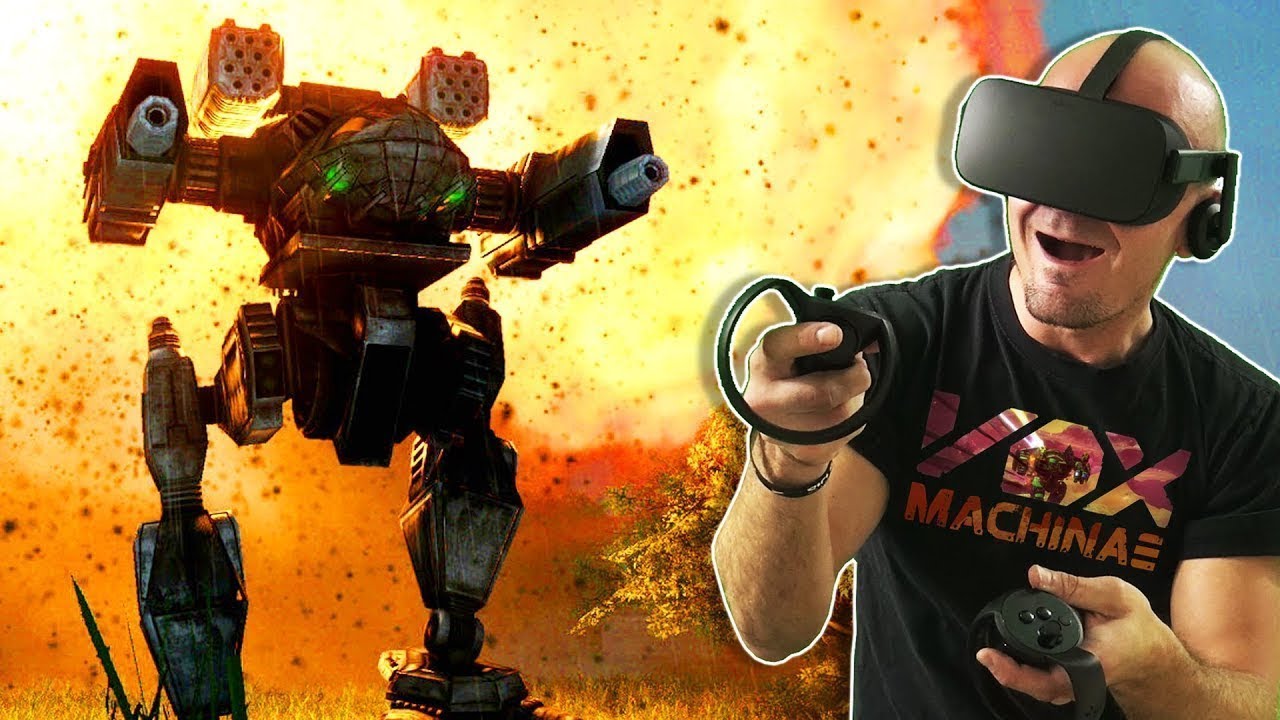 Vox Machinae VR HTC VIVE PRO Мехи в бою!! смотреть онлайн