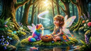 Сказочная история о мире и красоте | Люми и тайные радужные создания 🌈🧚